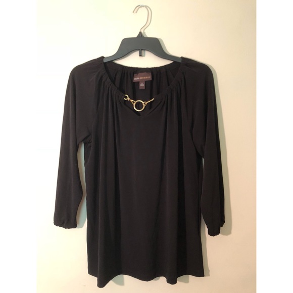 Dana Buchman Tops - PRICE LOWERED - Black blouse